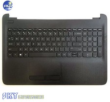 HP 15AC 15-AC063NR 15-AF Palmrest upper Case Keyboard W Touchpad 813974-001