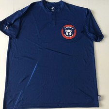 Authentic MLB NL Chicago Cubs Majestic Cool Base Two Button Shirt