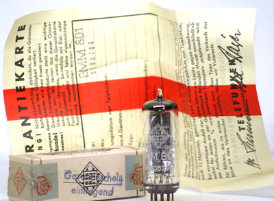 Rare ! Original NOS Lampe DARIO/RTC GY 802 (GY 802) (tube valve röhre