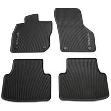Original Skoda Octavia NX e-Tec Allwetterfussmatten Gummi Fußmatten 5E4061500A