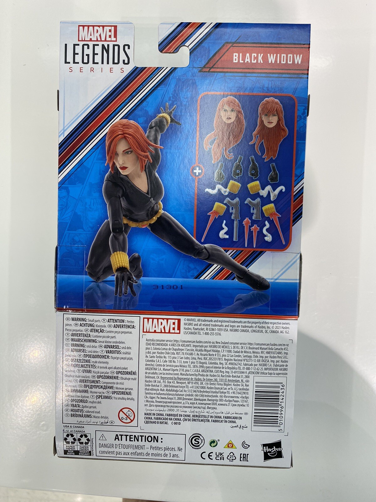 ⭐️ Marvel Legends BLACK WIDOW Marvel Avengers Target Exclusive 6" Figure NEW⭐️