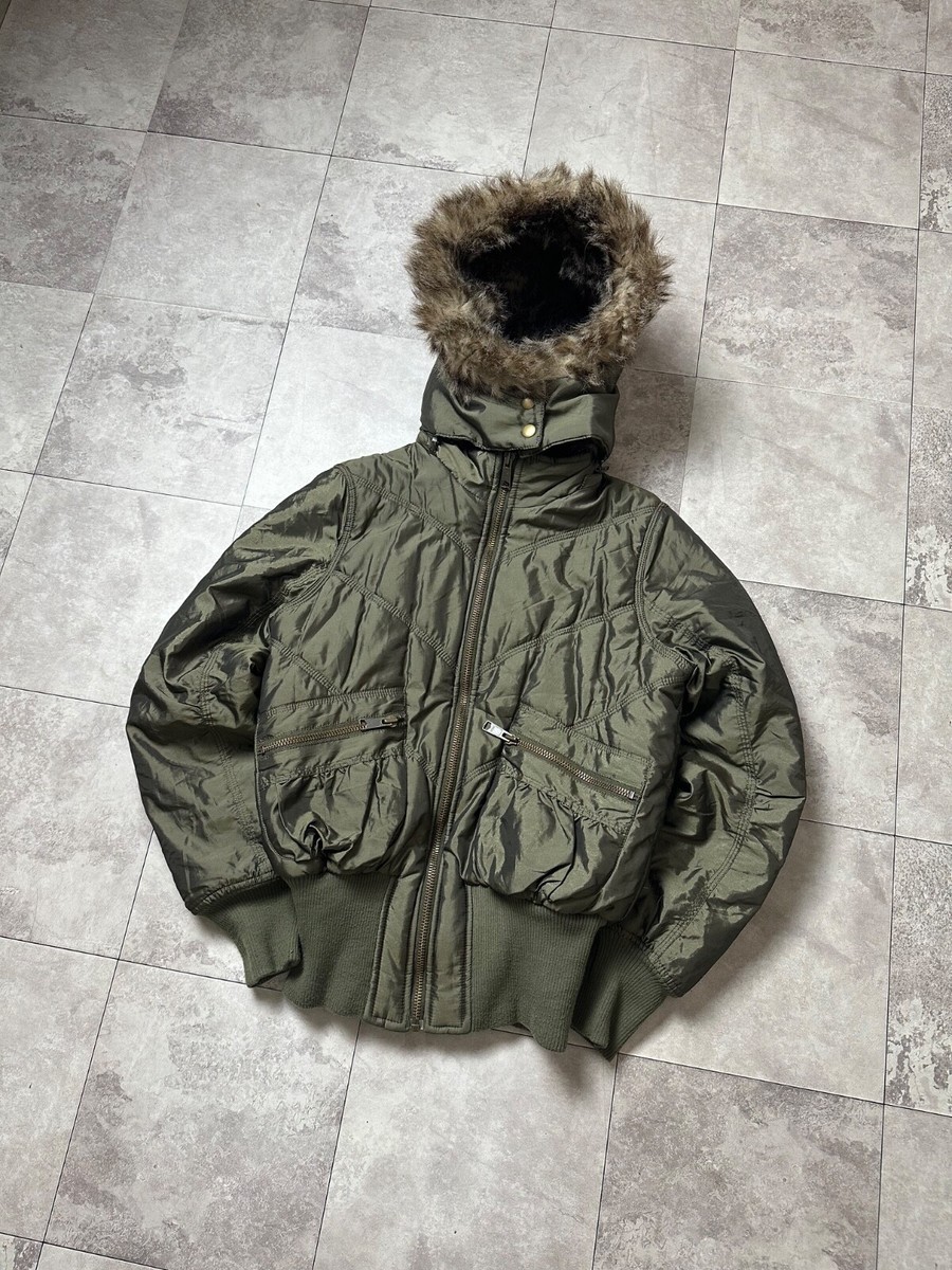 Y2K fur bomber down Parker フライトジャケット s-l1200.jpg