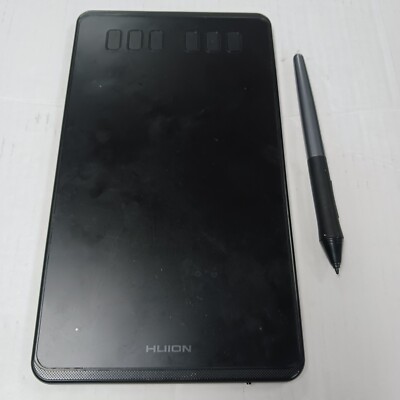 Inspiroy H640P Black USB Battery-Free Pen Graphics Tablet Huion