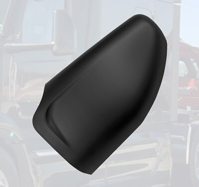 QSC Black Door Mirror Cover Left Side for Peterbilt 579 2022+ Next Gen