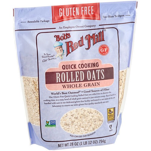 Bob's Red Mill Gluten-Free Quick-Cooking Rolled Oats 28 oz.