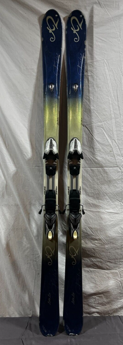 K2 T:Nine Lotta Luv 167cm 119-78-105 r=16m Women's Skis Marker DIN