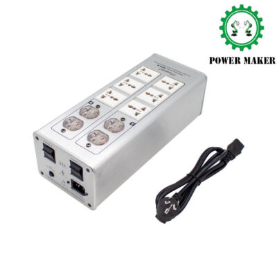 3000W 1.5A AC8.8 Audio Dedicated Power Filter Purifier Smart AC Power Socket New
