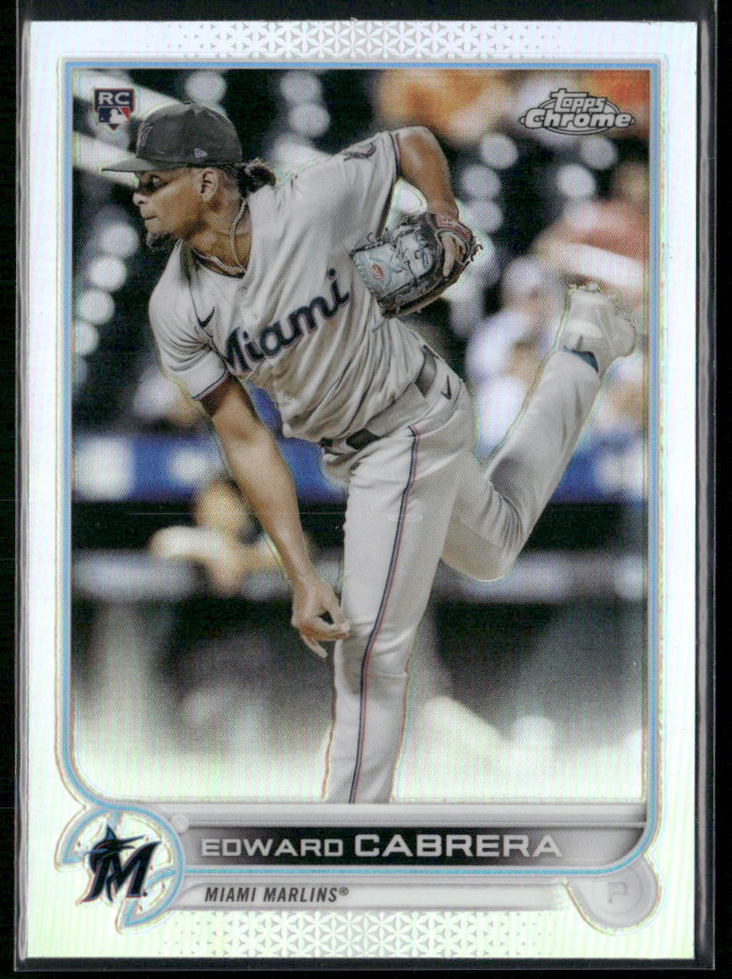 2022 Topps Chrome #64 Edward Cabrera Refractor