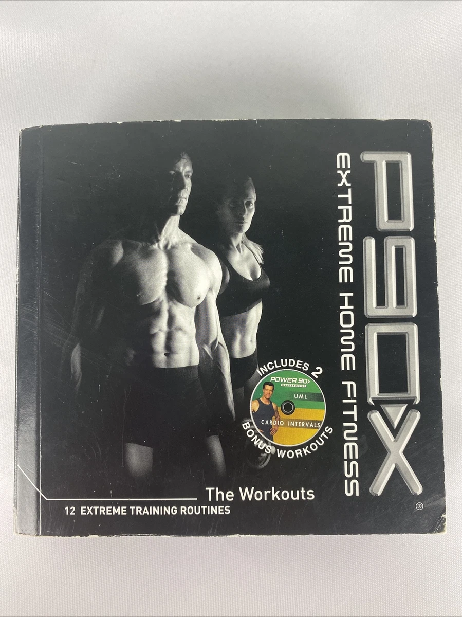 Beach Body Workout P90x Extreme Home Fitness DVD Set With Book No