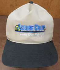 Quality Crop Nutrition Assure Farm Snapback cap hat VTG