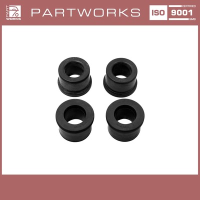 4x rubber bearing crossbar for Porsche 911 f G 930 A handlebar front sport + 30%