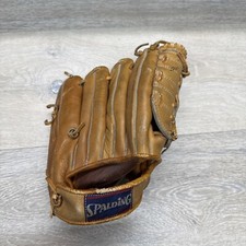 Vintage Kids Baseball Glove Mel Stottlemyre Model 42-915 Spalding RHT 