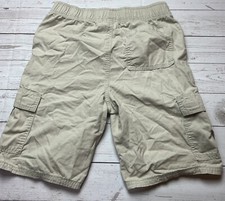 The Children's Place Boys Pull-on Cargo Shorts khaki Tan 16 adjustable Elastic