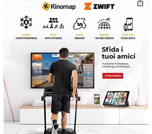 tapis roulant elettrico usato - Foto 3 di 4