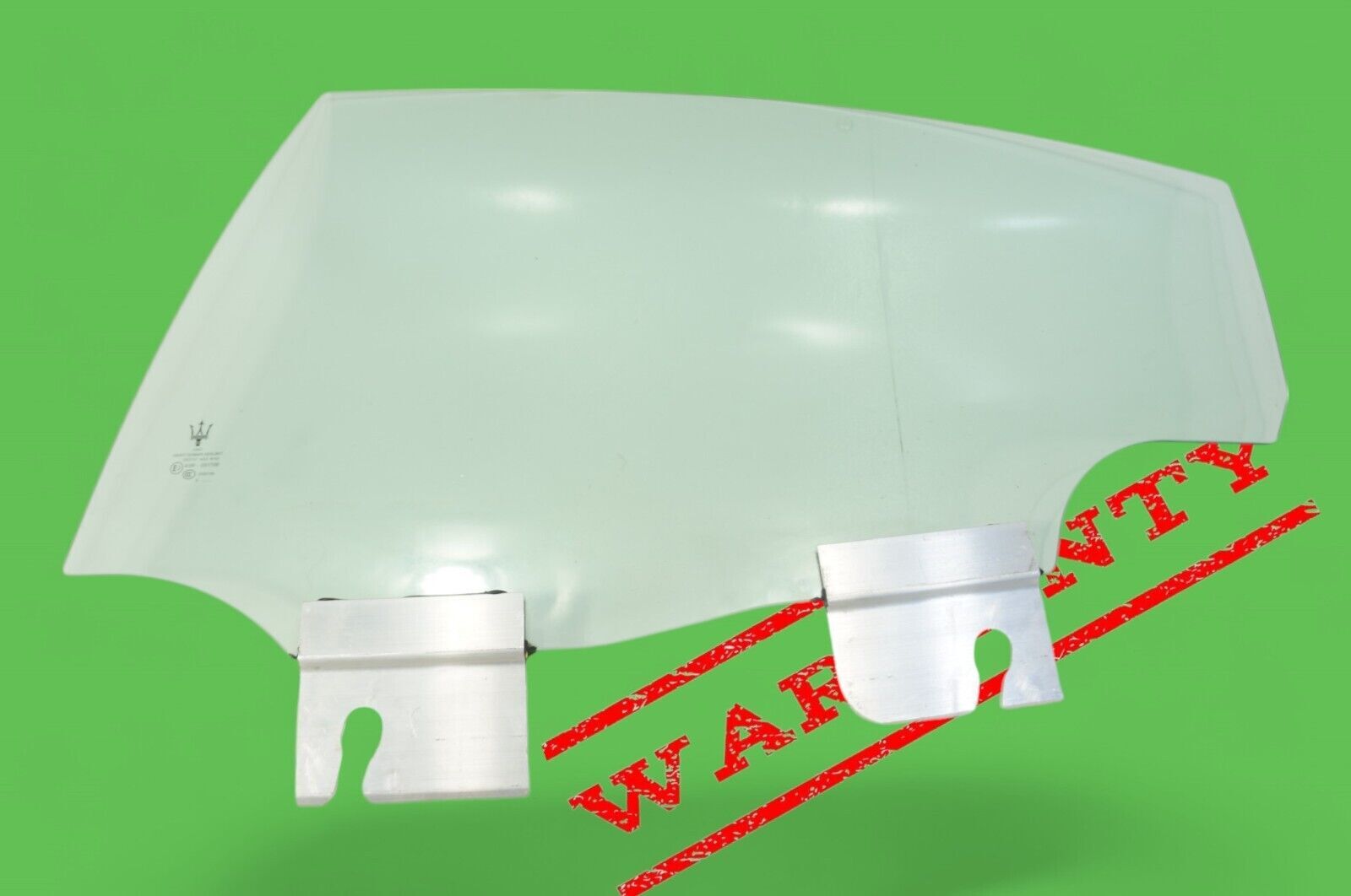 14-2017 maserati ghibli REAR left driver side door window auto glass clear oem
