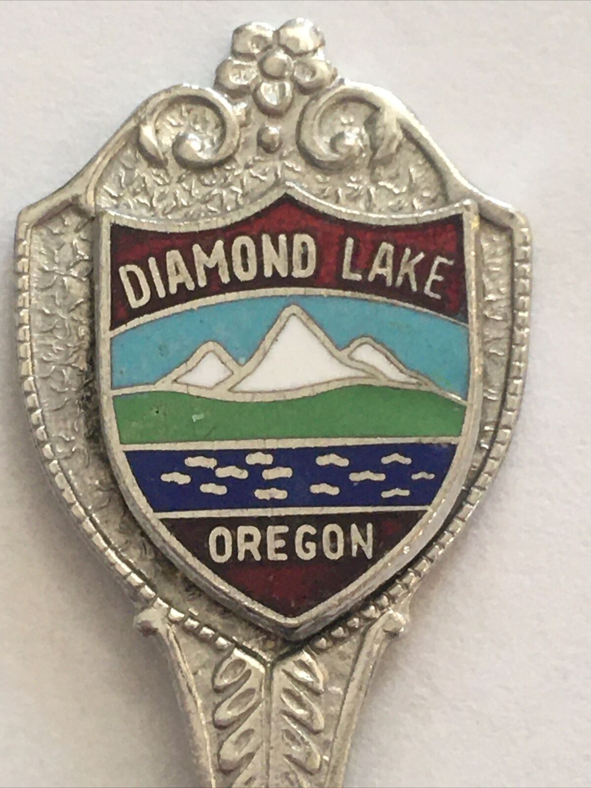 Vintage Souvenir Spoon US Collectible Diamond Lake Oregon