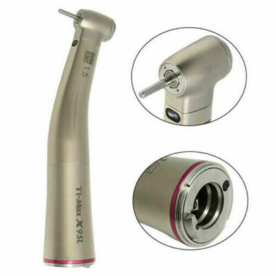 Nsk Style Ti-Max X95L Dental 1:5 Increasing Led Fiber Optic Contra Angle Medium