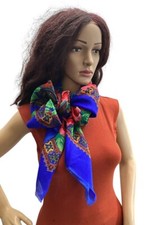 Made In Japan Floral Square Scarf Multi 