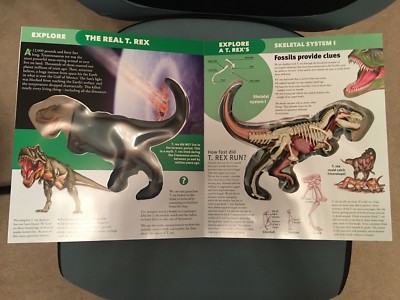 T Rex: Explore a T. Rex by Dennis Schatz (Hardcover). Like New