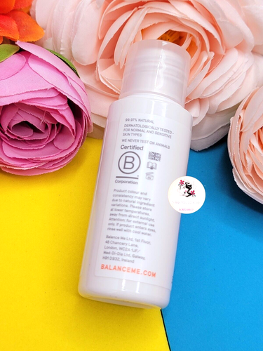 Balance Me Pre and Probiotic Cleansing Milk Cleanser 1.01 oz/ 30ml Travel Size - Picture 4 of 5