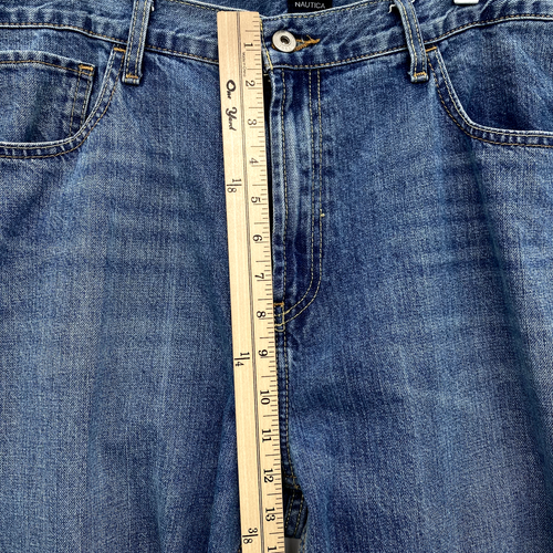 NAUTICA Men’s Denim Jeans Actual Size 40W x 32L Blue Relaxed Fit Cotton Comfort - Picture 10 of 12