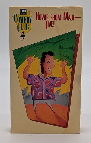 Howie Mandel From Maui Live VHS HBO Comedy Club Improv Box Damage - Imagen 2 de 8