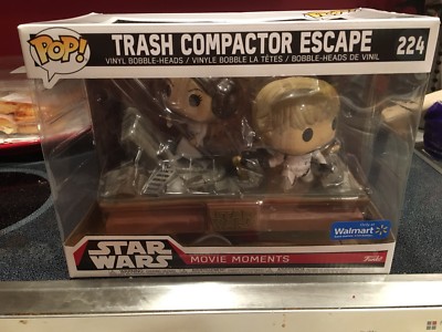 Funko Pop! Star Wars – Trash Compactor Escape #224 – Luke & Leia – Neuf