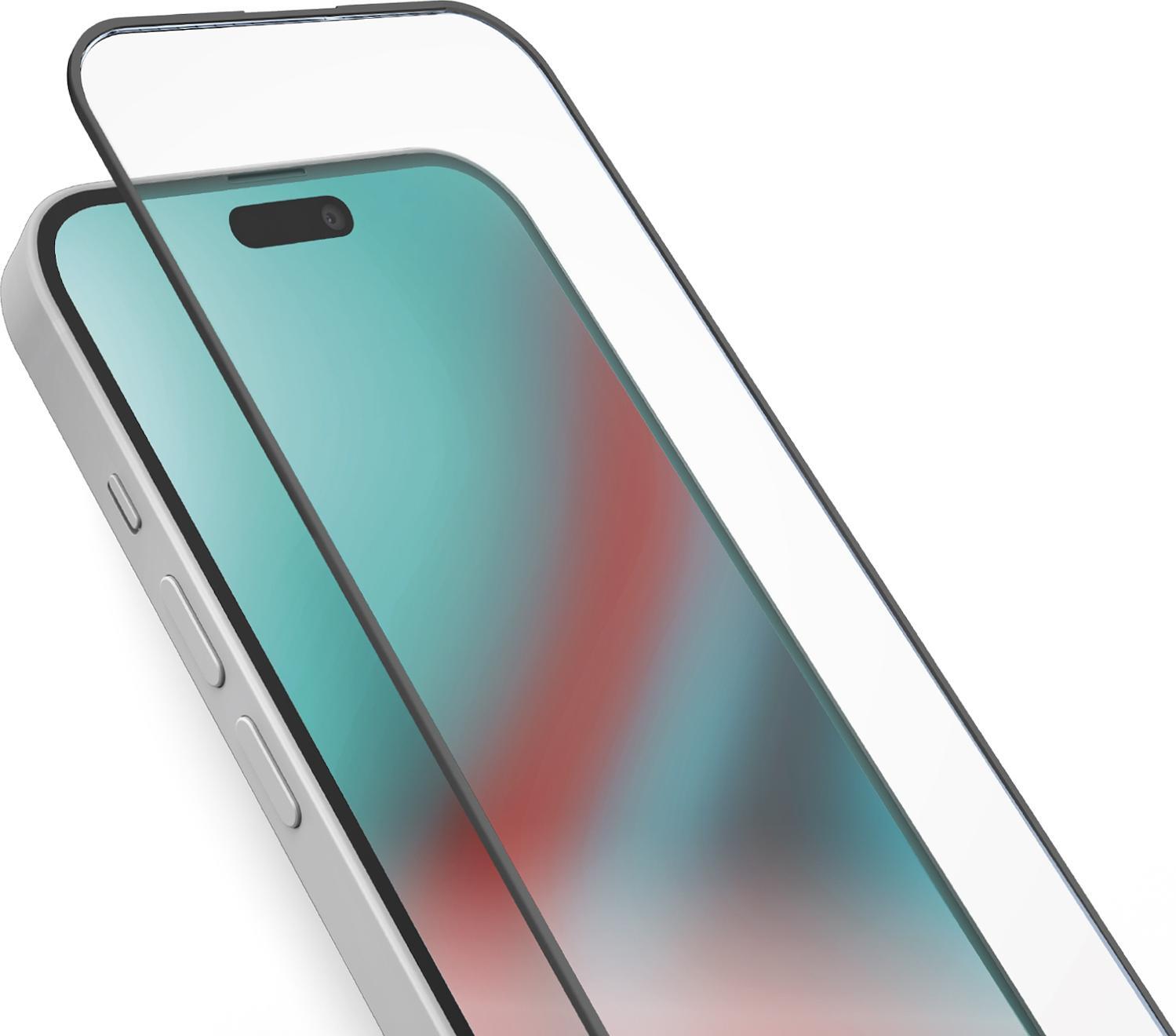 Screen Protector Full Cover SBS vetro temperato   per iPhone 16 / iPhone 15