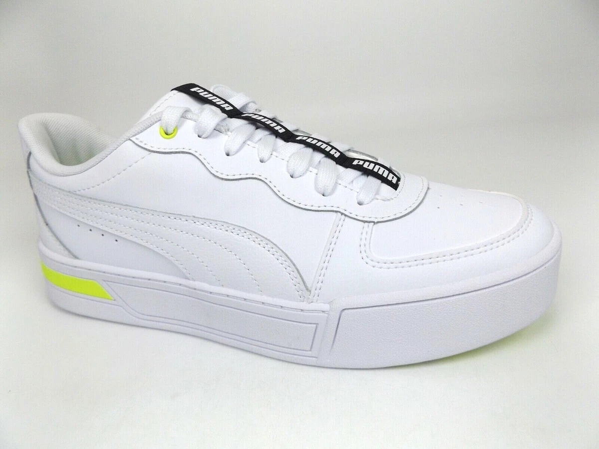 Puma Skye Tape Fashion Sneakers Women s Size 9.0 M White Leather NEW 22475