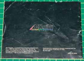 Nintendo NES Manual: Star Voyager