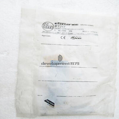 1PCS IFM IFT217 Inductive Sensor Threaded Type 10...30 DC PNP New