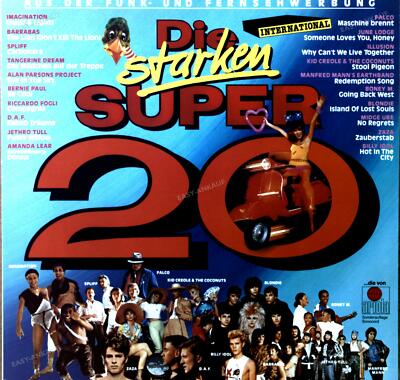 Various - Die Starken Super 20 LP 1982 (VG+/VG+) '