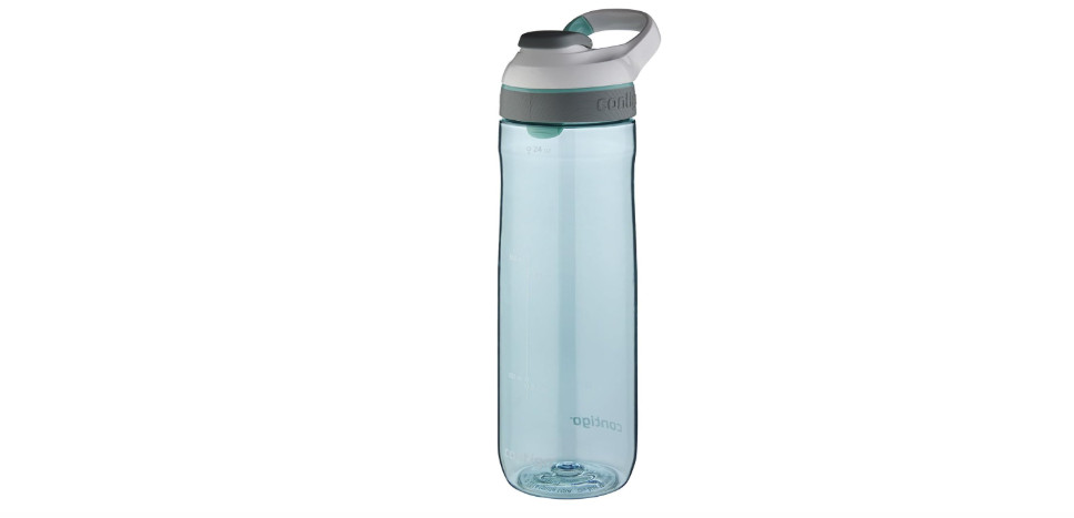 Contigo Autoseal Cortland Water Bottle, 24 Oz, Greyed Jade
