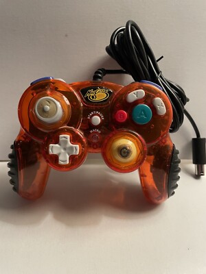 Mad Catz Nintendo GameCube Controller Clear Orange Rare Color