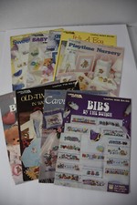 LEISURE ARTS Cross Stitch Patterns, Leaflets Booklet  YOU PICK Baby Theme