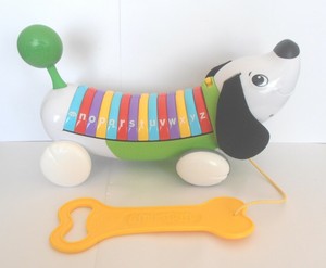 pull along alphabet dog