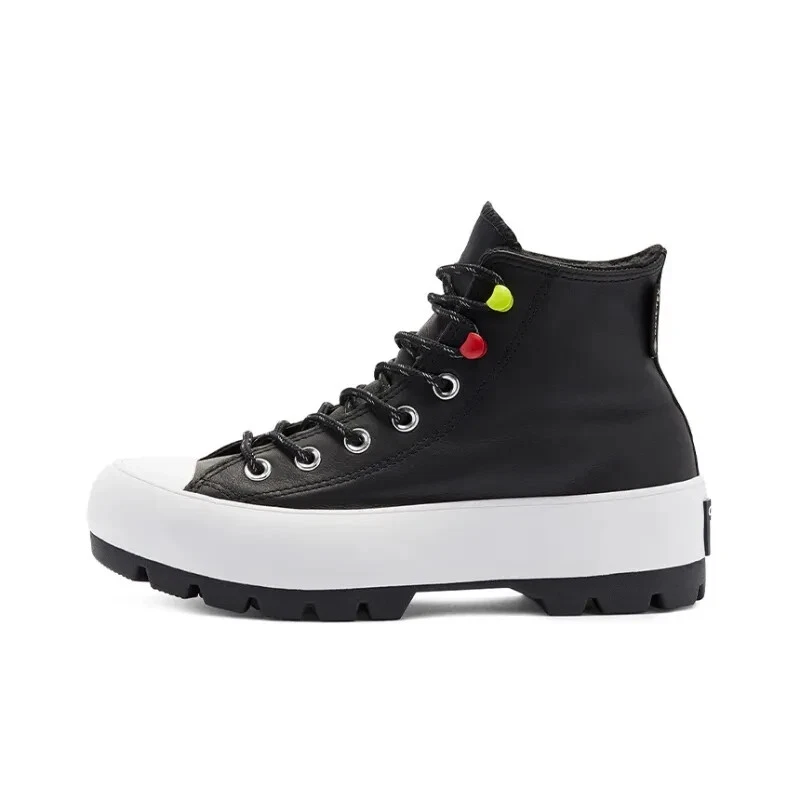 Stivali alti invernali da donna Converse Chuck Taylor con lacci nuovi con etichette 569554C 7. 5