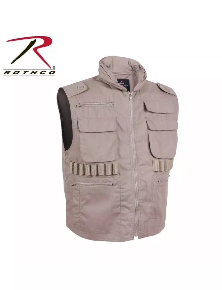 Rothco Military Tactical Hunting Fishing Ranger Vest With Hood Mens Medium New - Image 2 of 4