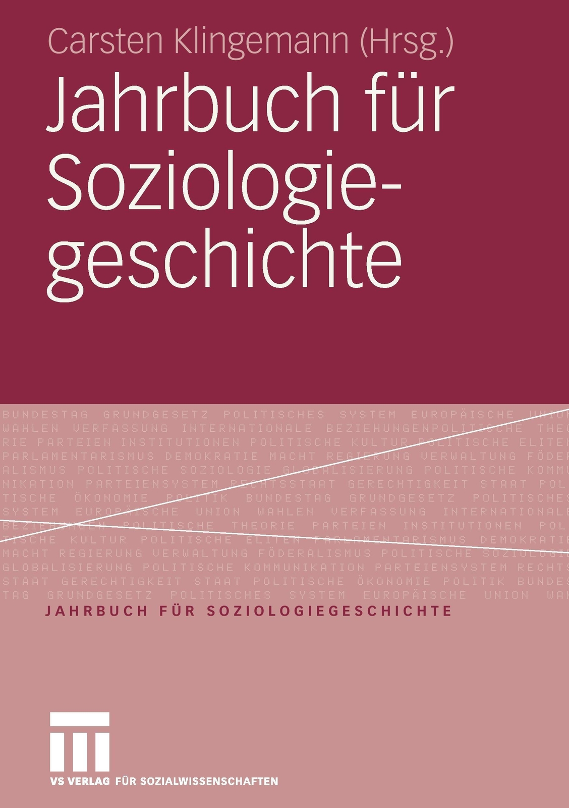 Thumbnail - Carsten Klingemann | Jahrbuch Für Soziologiegeschichte | Taschenbuch |