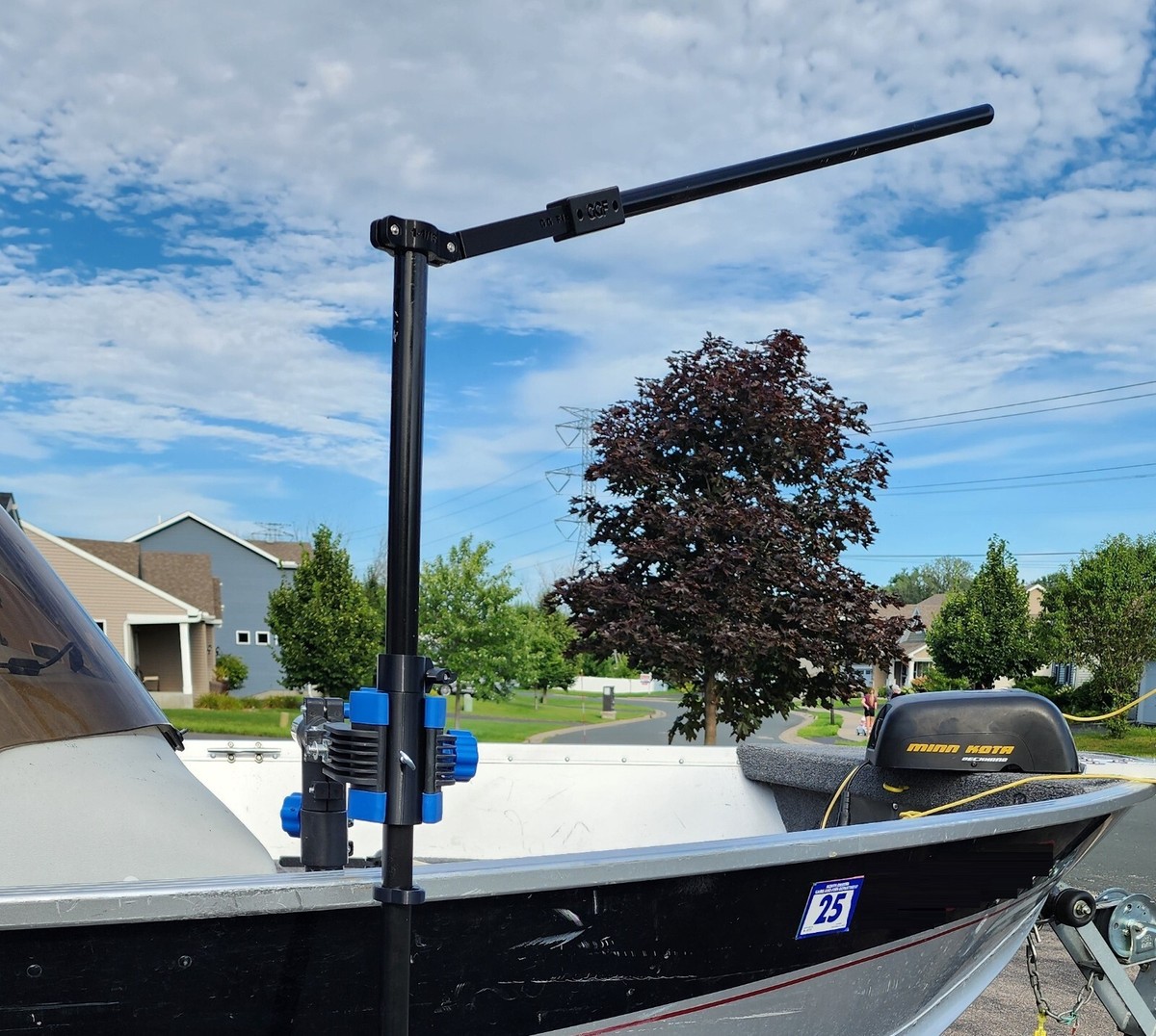 Pole Handle for Transducer Pole Mounts