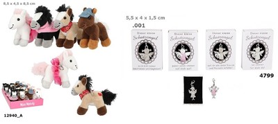 Depesche Miss Melody Plüschpferdchen Anhänger 12940/Schutzengel Anhänger 4799 so