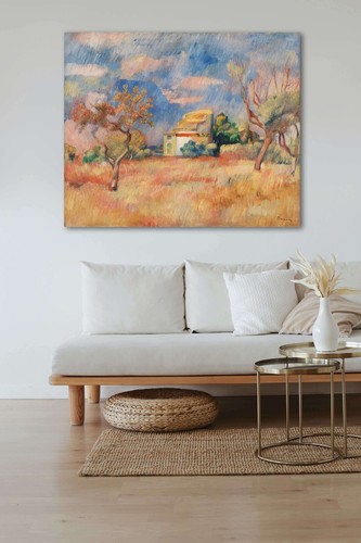 Dovecote at Bellevue by Pierre-Auguste Renoir Giclée Canvas Print, Multi-Size - Picture 2 of 9