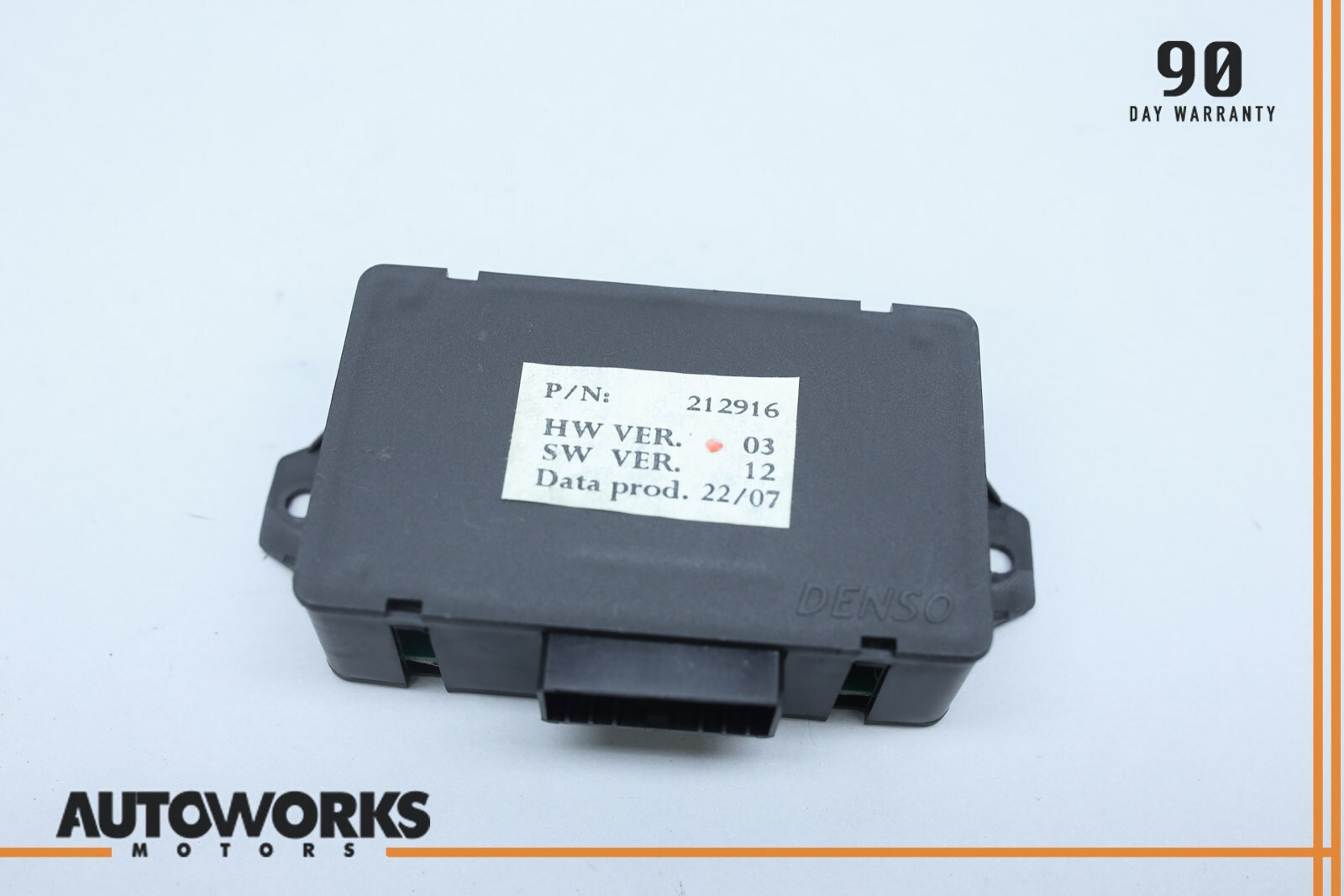 03-12 Maserati Quattroporte M139 Windshield Wiper Control Module 212916 OEM