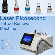Q Switch Laser ND YAG Tattoo Removal Machine Skin Rejuvenation Eyebrow Removal