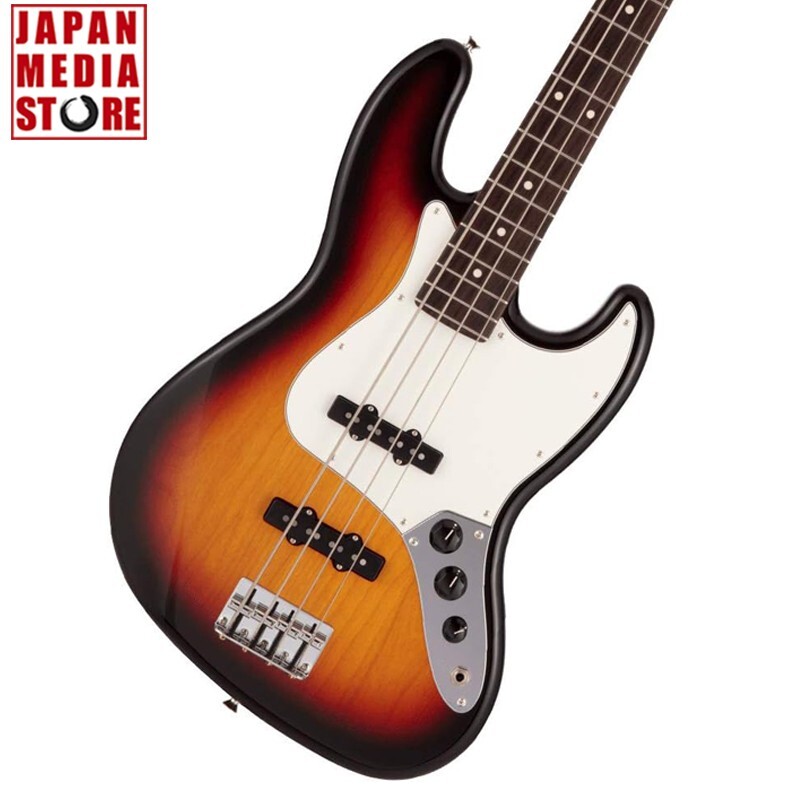 Fender Made in Japan Hybrid II Jazz Bass 3-Color Sunburst Electric