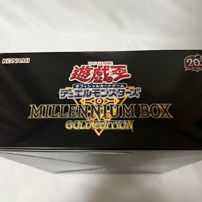 YuGiOh OCG Duel Monsters 20th MILLENNIUM BOX GOLD EDITION Konami