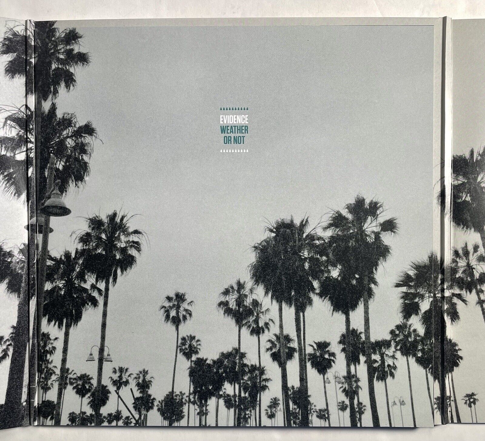 Evidence - Weather Or Not 2x LP Teal Vinyl 2018