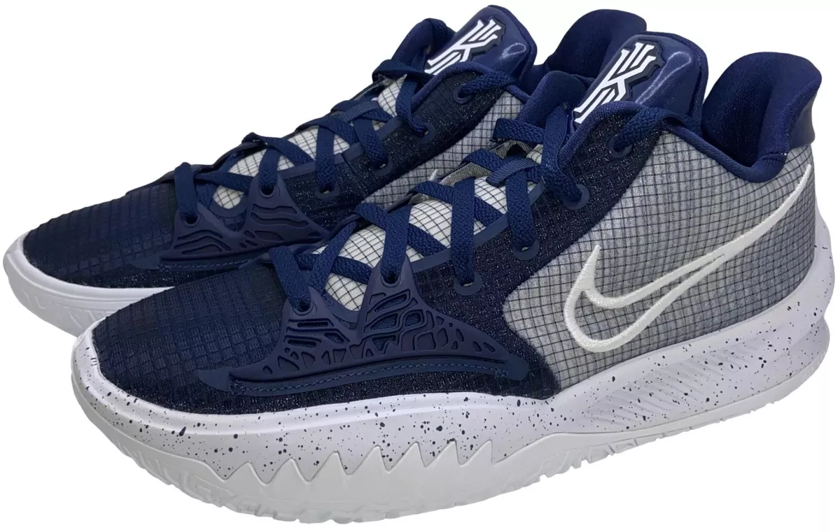 Nike Men's Kyrie Low 4 TB Promo 'Midnight Navy' Basketball Shoes DM5041-402 Nike Men's Kyrie Low 4 TB Promo 'Midnight Navy' Basketball Shoes DM5041-402