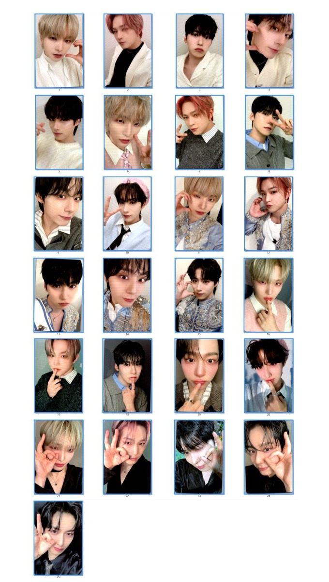 ONEUS - [Dear M] Album Official book /mystery box ver PHOTOCARD