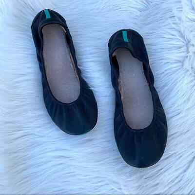 Tieks black ballet flats